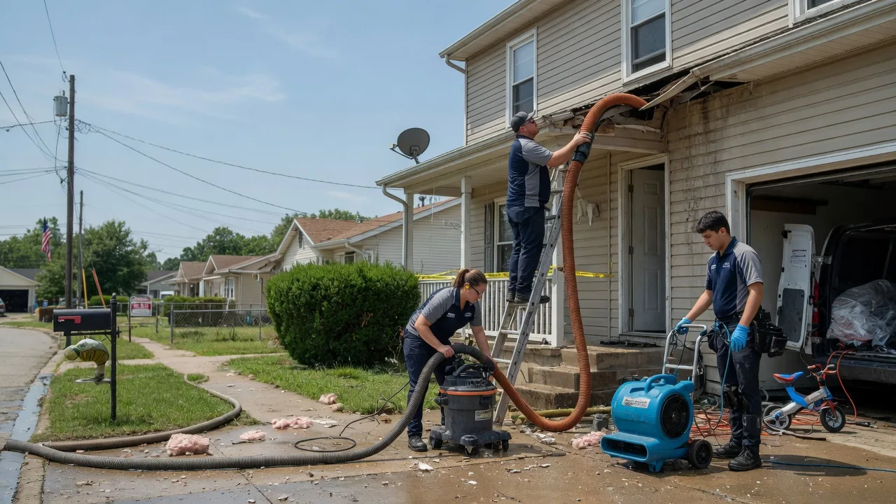 Water Damage Restoration in Pontiac, MI near me